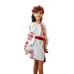Embroidered dress/blouse/tunic "Cutie Rose"